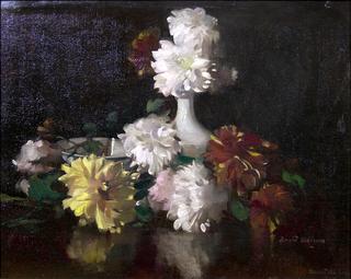 Dahlias and Chrysanthemums