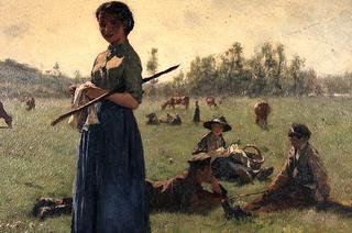 Resting in a Pasture