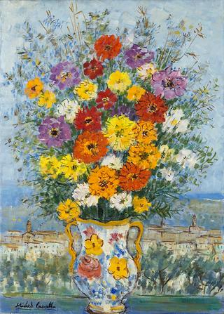 Flowers and Landscape