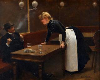 A Drink at the Brasserie