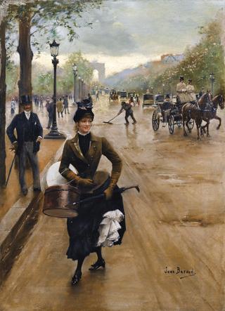 Milliner on the Champs-Élysées