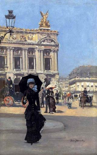 In Front of the Opera