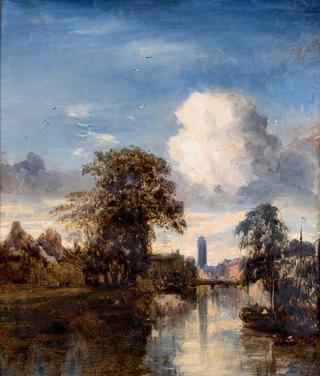 Dutch River Scene