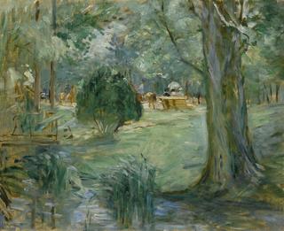 River in the Bois de Boulogne