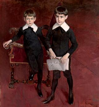 Portrait of Louis and Pedro Superceseaux