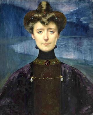 Portrait of Marguerite Moréno