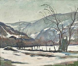 Snow in the country