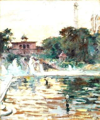 Walking in the Enchanted Garden, Agra