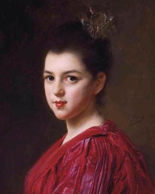 Woman in a Red Dress