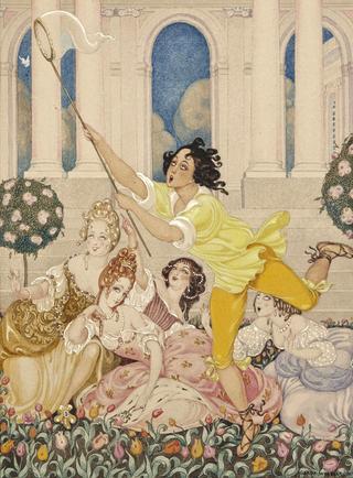 La chasse au papillon