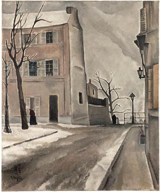 Landscape of Paris, place du Tertre