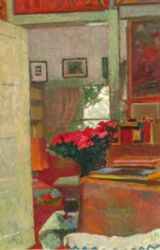 Interior with Azaleas