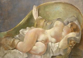 A reclining nude