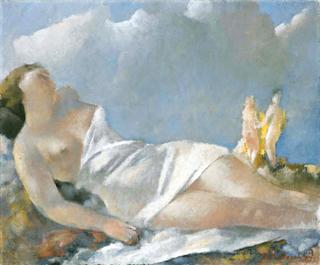A reclining nude