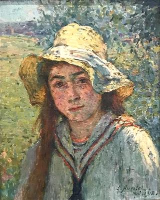 Alice Ancelet with Hat