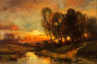 Landscape at Sunset