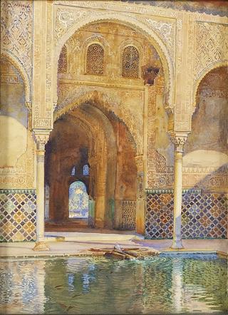 Entrance to the Hall of Ambassadors, Alhambra, Granada