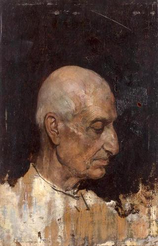 Study of a Man's Head