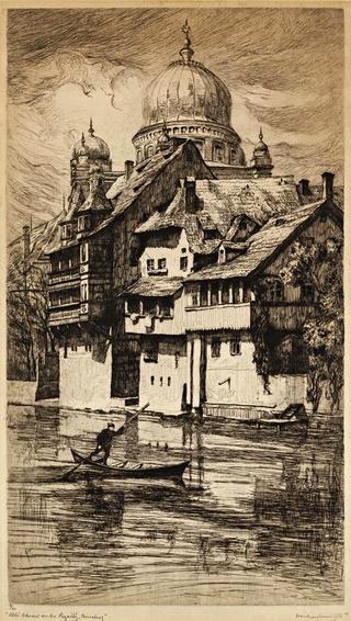 Old House on the Pegnitz River