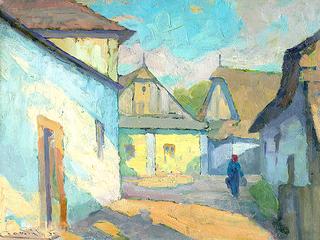 View of an East Slovak Village
