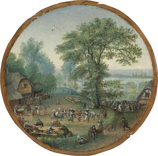 Landscape with Figures Dancing