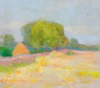 Landscape with Spreading Trees