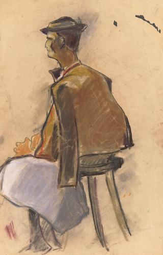 Resting Young Man