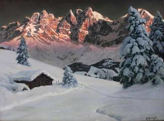 Alpine Glow in the Kaisergebirge