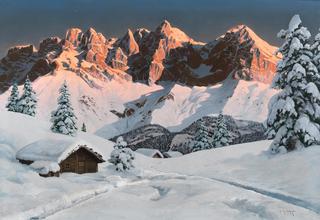 Kaisergebirge in the Morning Light