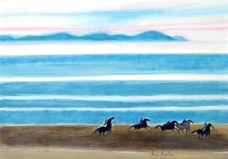 Cavalcade on the Seashore