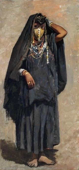 Veiled Girl of India