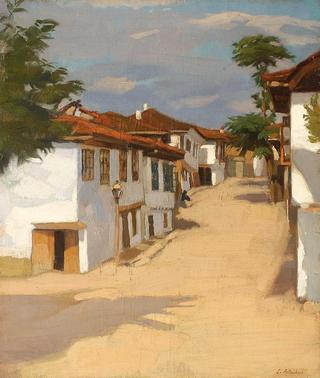 Landscape with Houses in Balchik