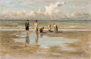 Children at the Beach