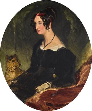 Portrait of a Lady with a Dog