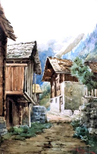 Huts in the Mountains