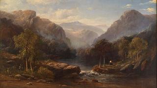 River near Dolgelthy, North Wales