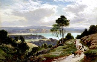 At Grange over Sands, Lancashire
