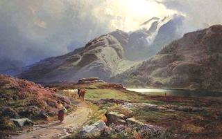 A view of Blea Tarn, Westmorland