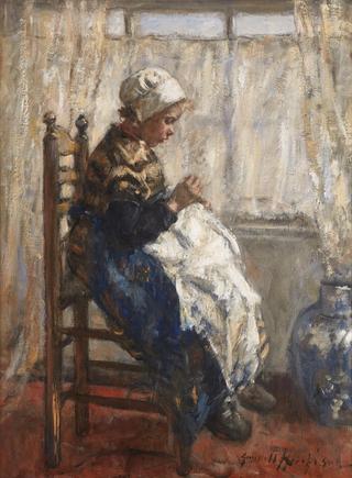 Sewing by the Window