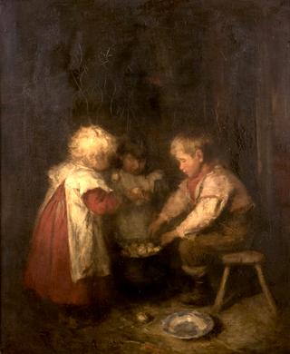Hot Tatties, Children Eating
