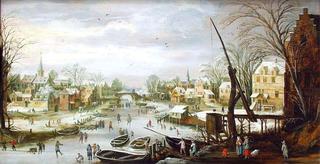 Village in Winter