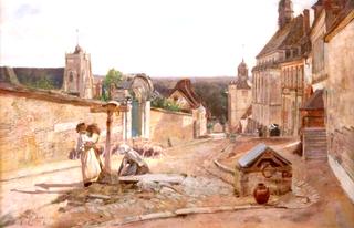 Village Street Scene