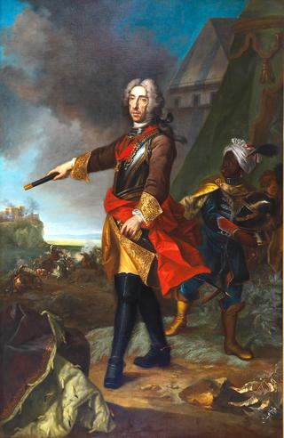 Portrait of Prince Eugene of Savoy....