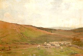 Sheep in a Landscape