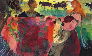 The shawl seller
