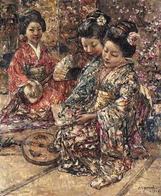 Japanese Geisha Girls