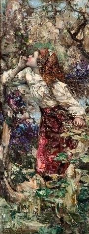 Girl Amongst Blossom