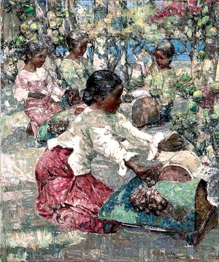 Burmese Lace Makers