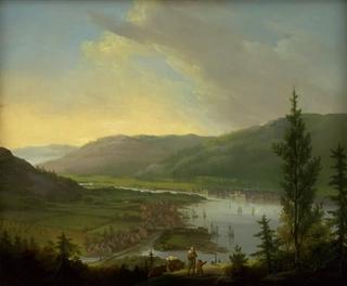 View towards Drammen, Norway