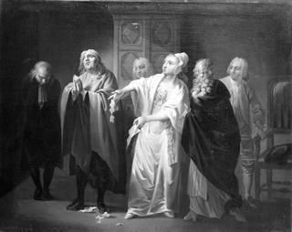 Philosophus in His Own Imagination:  Scene from Ludvig Holberg's Comedies